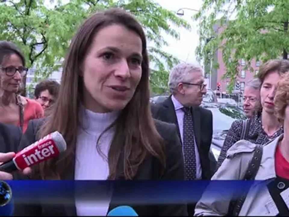Nuit des musées: Aurélie Filippetti a visité le MAC/VAL