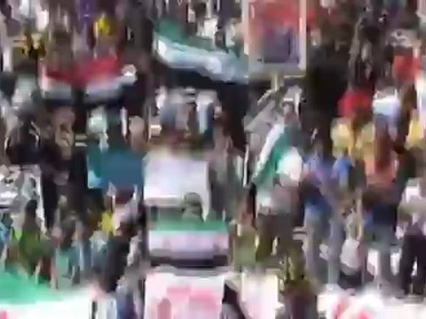 Syria فري برس درعا طفس مظاهرة صباحية أحد التضامن مع الناشط المعتقل محمد الحريري 20 5 2012 Daraa