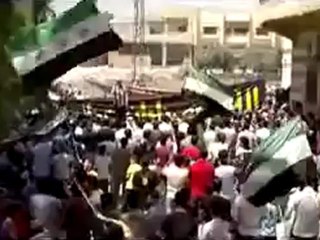 Syria فري برس درعا الغارية الشرقية مظاهرة صباحية في أحد التضامن مع المعتقل محمد الحريري 20 5 2012 ج2 Daraa
