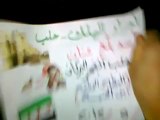 Syria فري برس حلب الهلك مظاهرة مسائية حاشدة لأحرار الهلك 19 5 2012 Aleppo