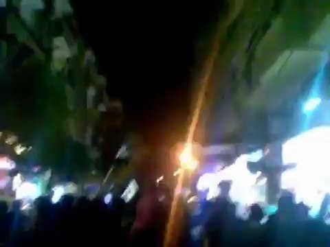 Syria فري برس ريف دمشق مظاهرة مسائية قدسيا 19 5 2012 ج1 Damascus