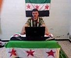 Syria فري برس  دمشق بيان كتيبة الصحابة يتبنى قتل اصف شوكت ومجموعةالازمة20 5 2012 Damascus