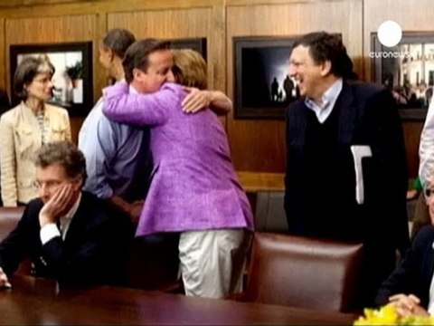 Los líderes del G8, a favor de que Grecia siga en el euro
