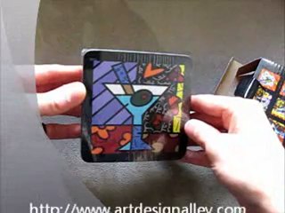 Set de 6 sous verres Romero Britto
