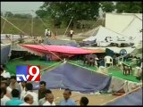 CM KKR campaign stops as tent collapses