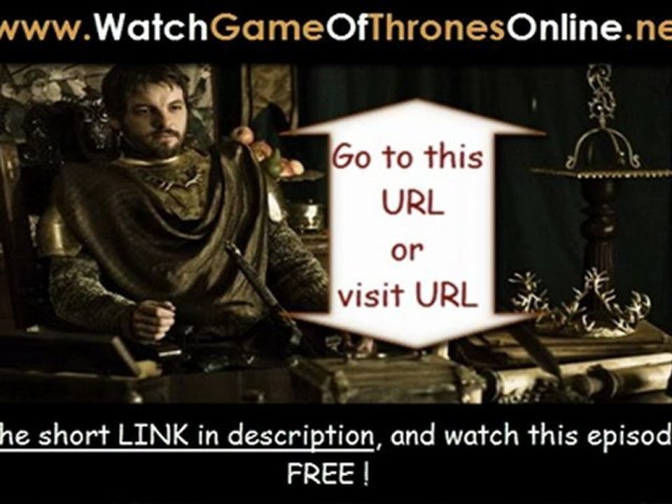 Game of Thrones season 2 Episode 8 - The Prince of Winterfell