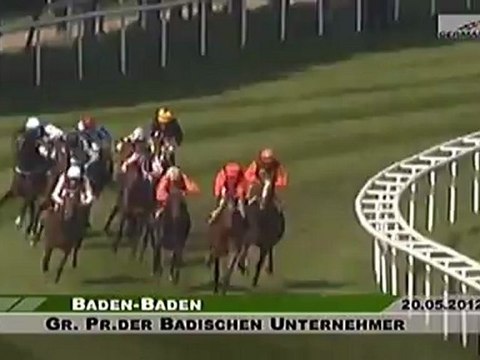 20.05.2012 Baden-Baden 6.Rennen Grosser Preis Der Badischen Unternehmer 2012 - Gruppe 2 2.200 m Winner: Danedream