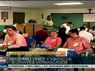 Inicio de comicios electorales en República Dominicana