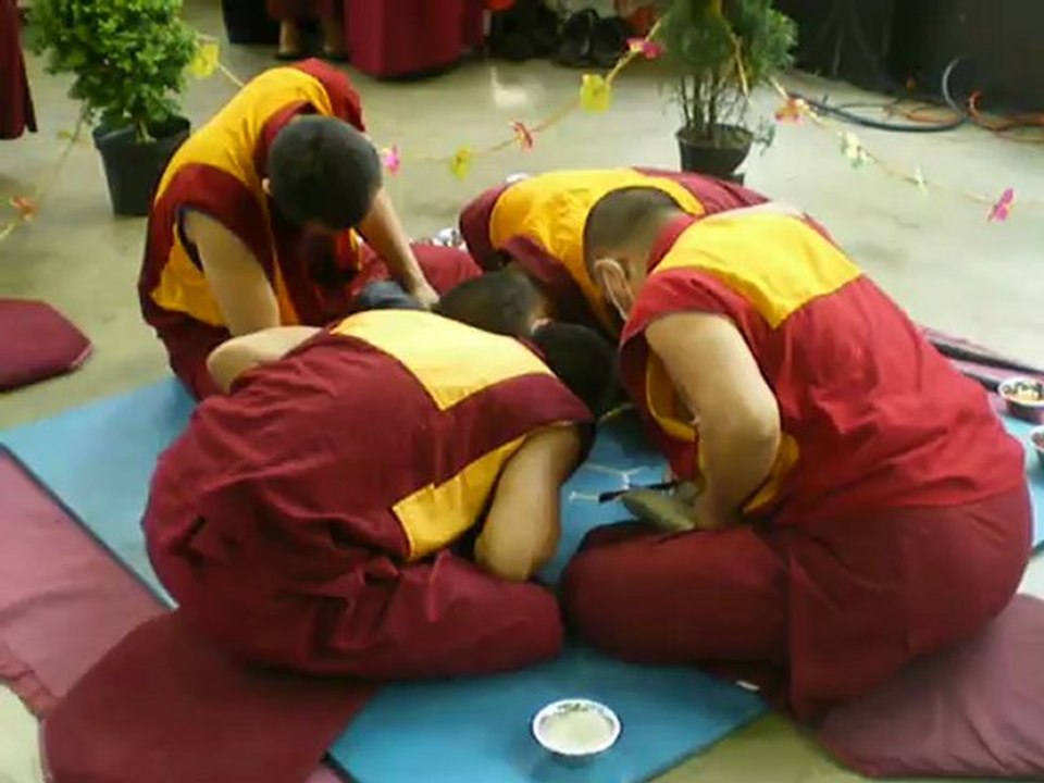Construction du Mandala.