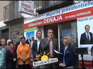 AGDE - 2012 - (1° Partie ) La permanence du changement est ouverte ..  Avec  Sébastien DENAJA, Christine GUIRAUD et Fabrice MUR