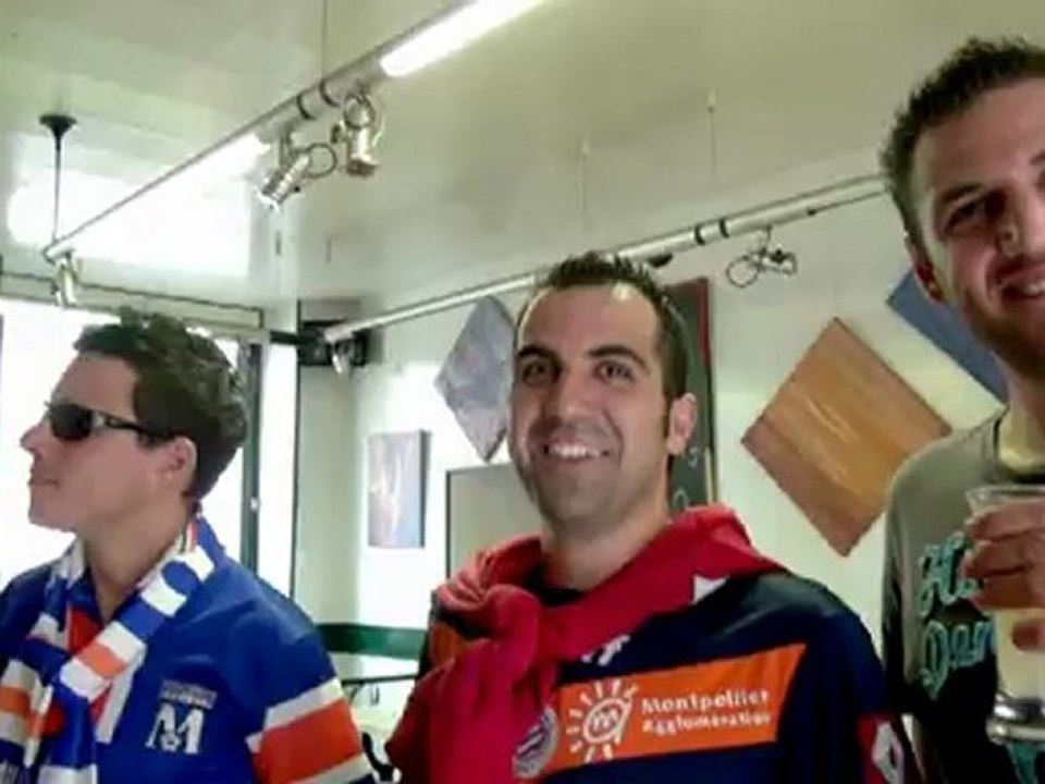 Les supporters de Montpellier