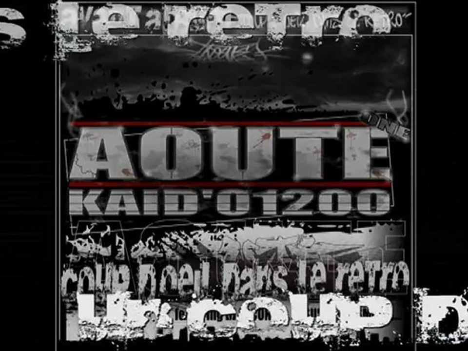 AOUTE'ONE, teaser "avant-album 2012"