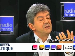 Jean-Luc Mélenchon : "Ce sondage me permet de porter le cœur de mon discours" (Radio France Politique)