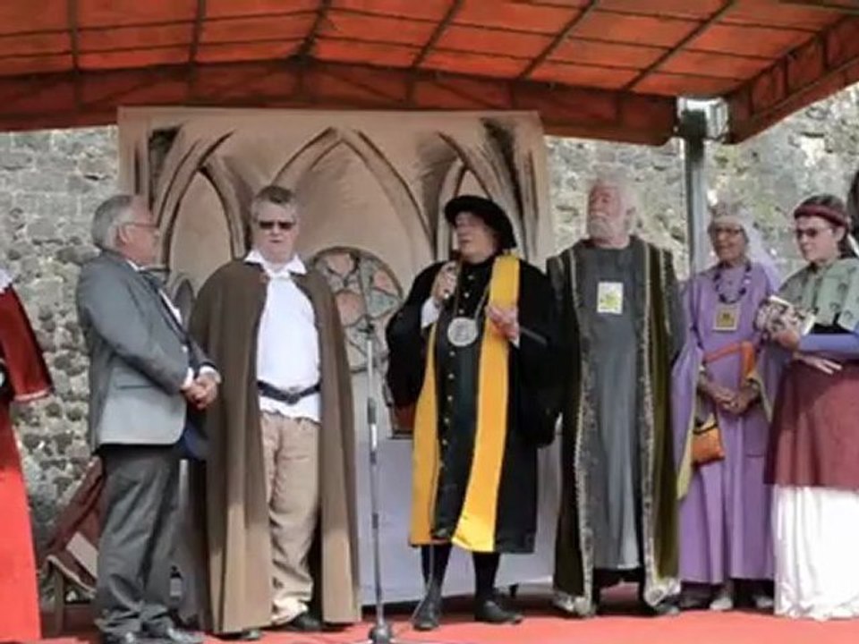 Inauguration des fêtes médiévales