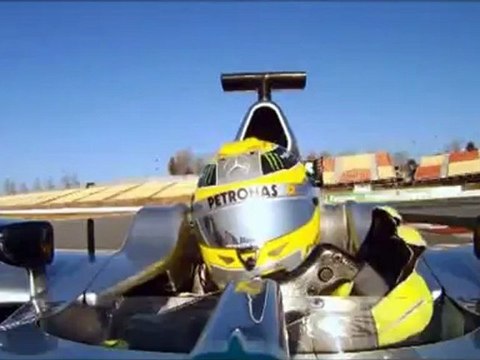 F1, GP Monaco 2012: Nico Rosberg e il suo volante