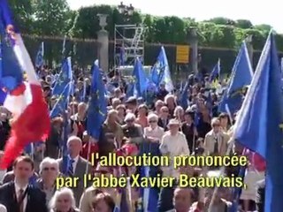 Monsieur l'abbé Xavier Beauvais - 13 mai 2012