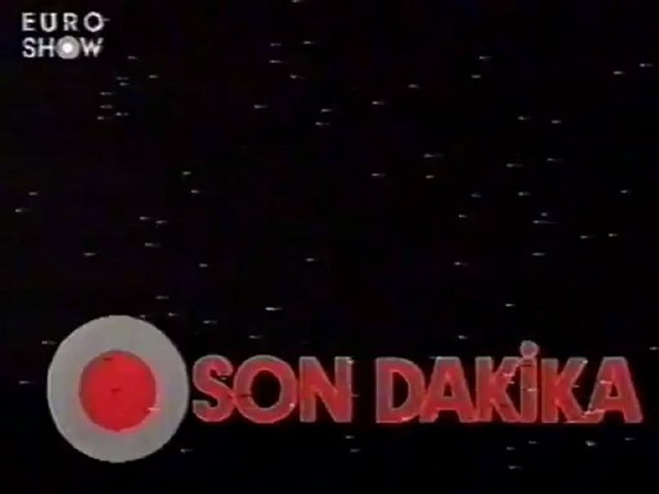 Euro show "son dakika" jenerigi nostalji ( özel arsiv )