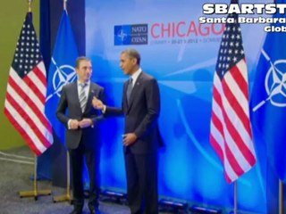 President Obama NATO Chief Global Leaders Summit Chicago 2012