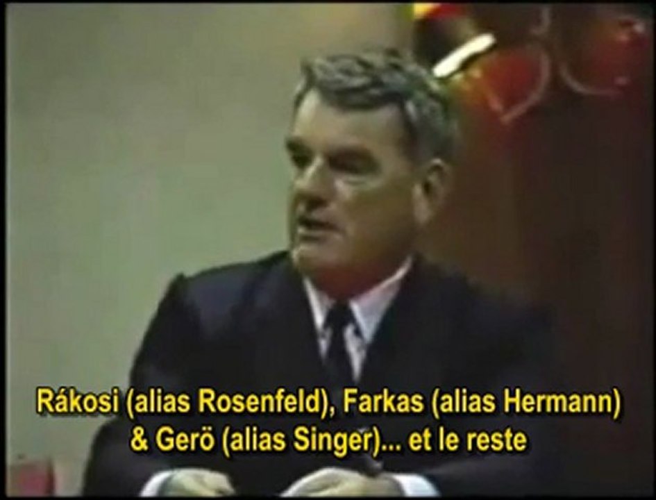 Hongrie 1956, les origines censurées de l'Insurrection de Budapest, par David Irving, 1995 (extrait VOSTFr)
