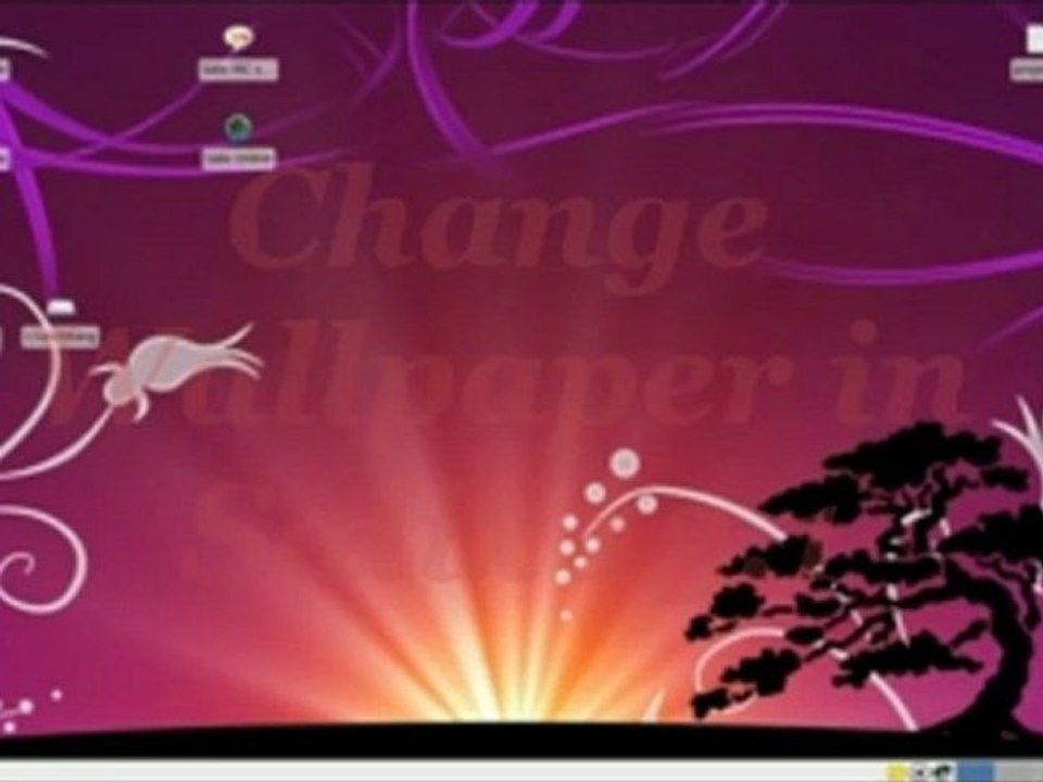 Change Salix Wallpaper