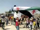 Syria فري برس إدلب زردنا مظاهرة حاشدة نصرة للمدن المنكوبة 20 5 2012 Idlib