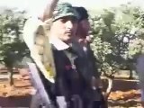 Syria فري برس ادلب حربنوش  الجيش الحر يرافق تشييع الشهيد 20 5 2012 ج1 Idlib