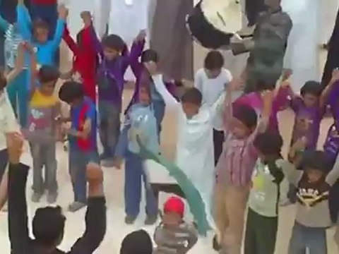 Syria فري برس ادلب ناحية سنجار مظاهره 20 5 2012 Idlib