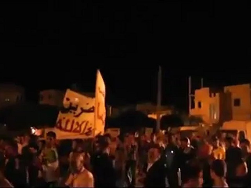 Syria فري برس ادلب  معرة مصرين مظاهرة مسائية 20 5 2012 ج1 Idlib