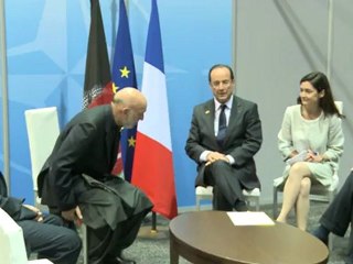 Show of NATO unity over unpopular Afghan wa