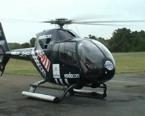 Black Eurocopter EC-120B Colibri  take off