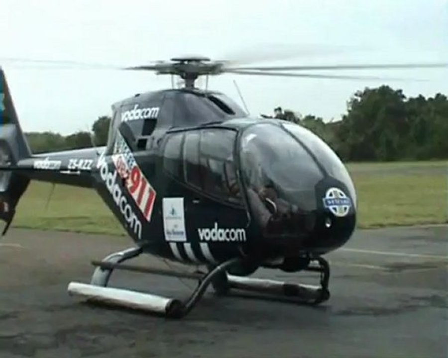 Black Eurocopter EC-120B Colibri  take off