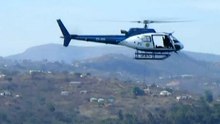 SAPS Eurocopter As350 B3 Hover above water