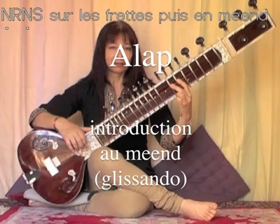 Musique indienne Cours de Sitar indien à Montpellier, Skype, DVD tutoriel par Brigitte Menon