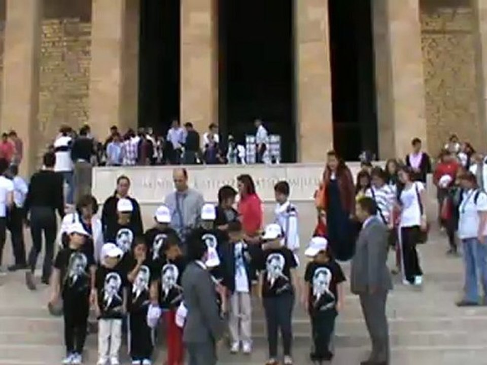 Rota Koleji Kuruluşunun İlk Yılında ANITKABİR 'de