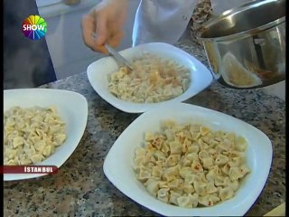 Vahe'nin sofrası - Kayseri mantısı yapımı
