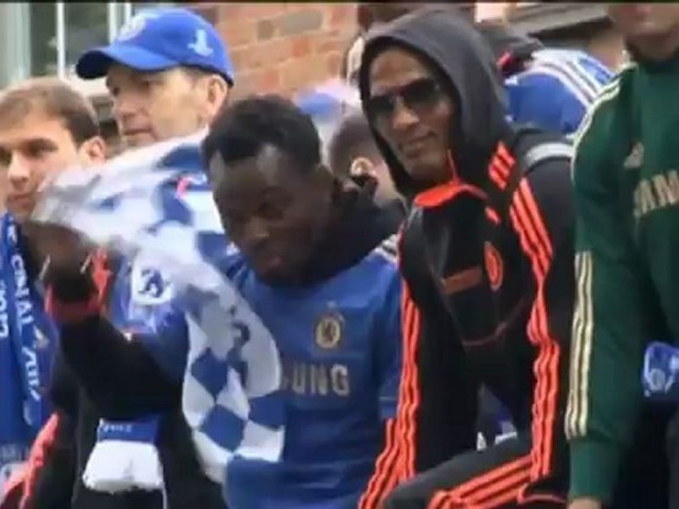 Ganz London ist blau