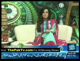 Mast Mornings With Sadia Imam - 21st May 2012 - Part 1/2