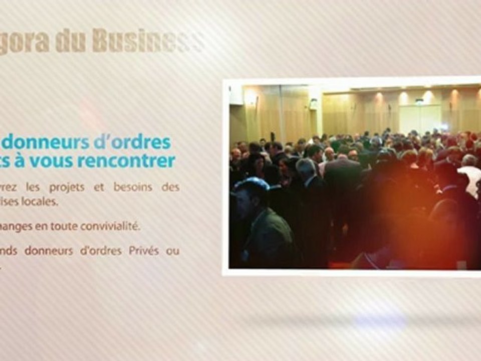 Agora du Business 2012 Martigues