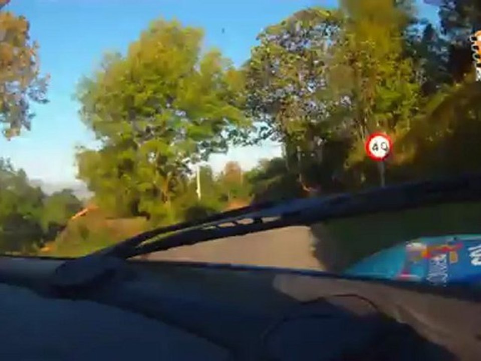 Cámara interior F.Cima-A.Palomino (Lotus Exige) Rally Príncipe de Asturias 2011