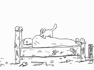 Simon's Cat in 'Cat Man Do'
