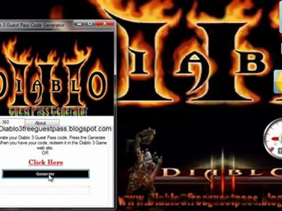 Diablo 3 Guest Pass Key Free - Tutorial