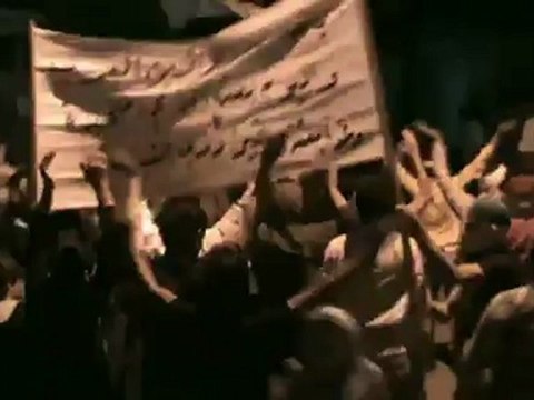 Syria فري برس دمشق المزة حي المصطفى مسائية رائعة لأحرارالمزة 20 5 2012 ج1 Damascus