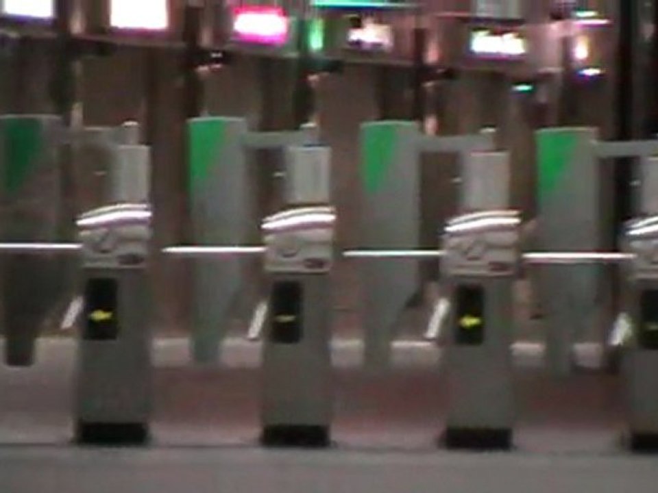 Le hall de la gare de Saint Germain en Laye sur la ligne A du RER