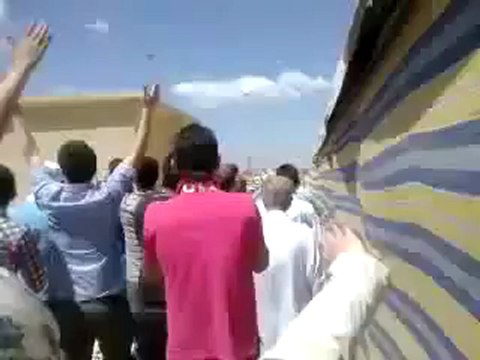 Syria فري برس حلب حي الزهراء أمام بيت الشهيد أنس أورفلي 20 5 2012ج2 Aleppo