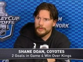 Coyotes, Kings Look Back on Game Four