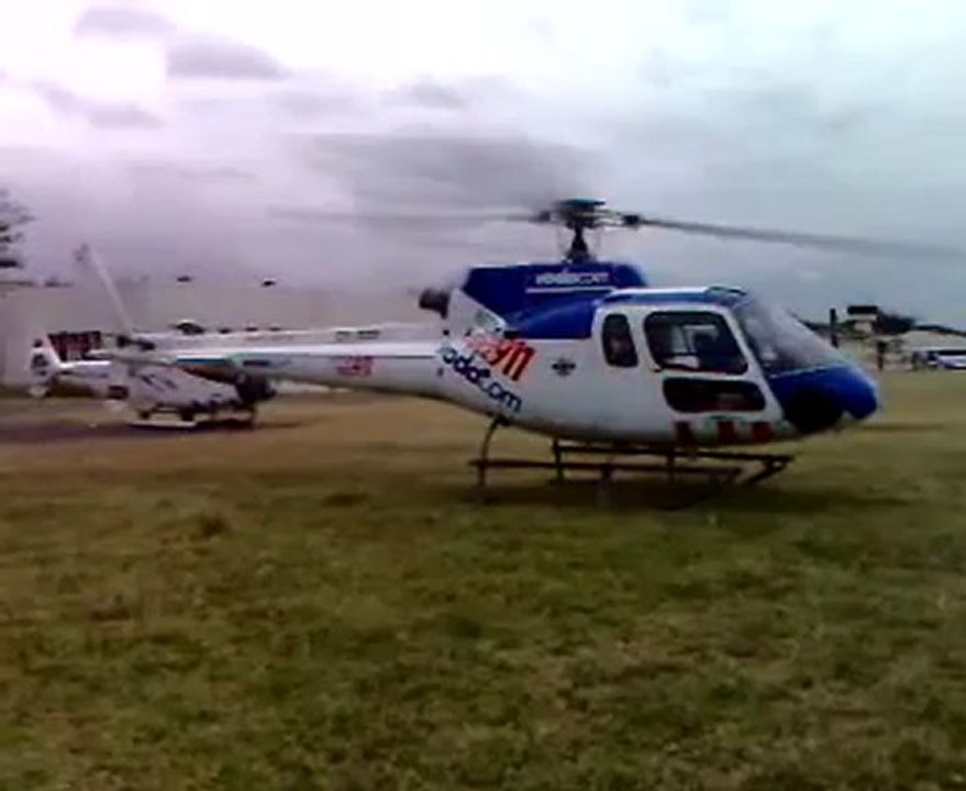 Eurocopter AS350 B2 Sqiurril Helicopter Take Off