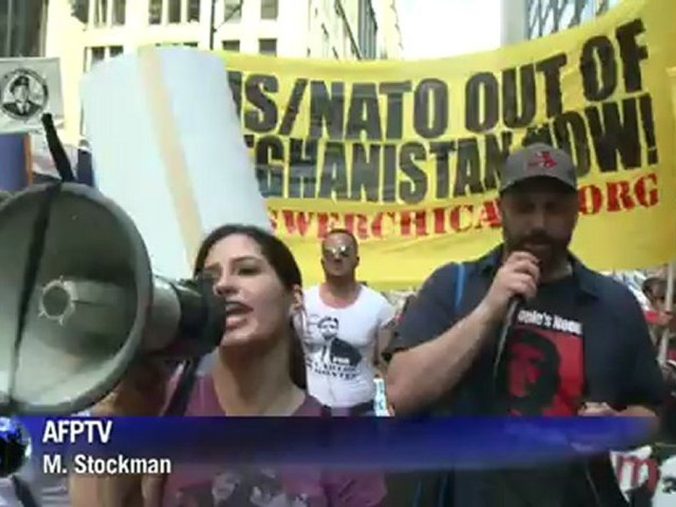 Clashes as NATO protesters demand end to war