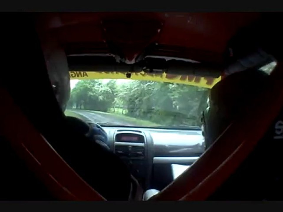 Embarquée es4 rallye Mézidon 2012 Pascal Lemoine clio N3