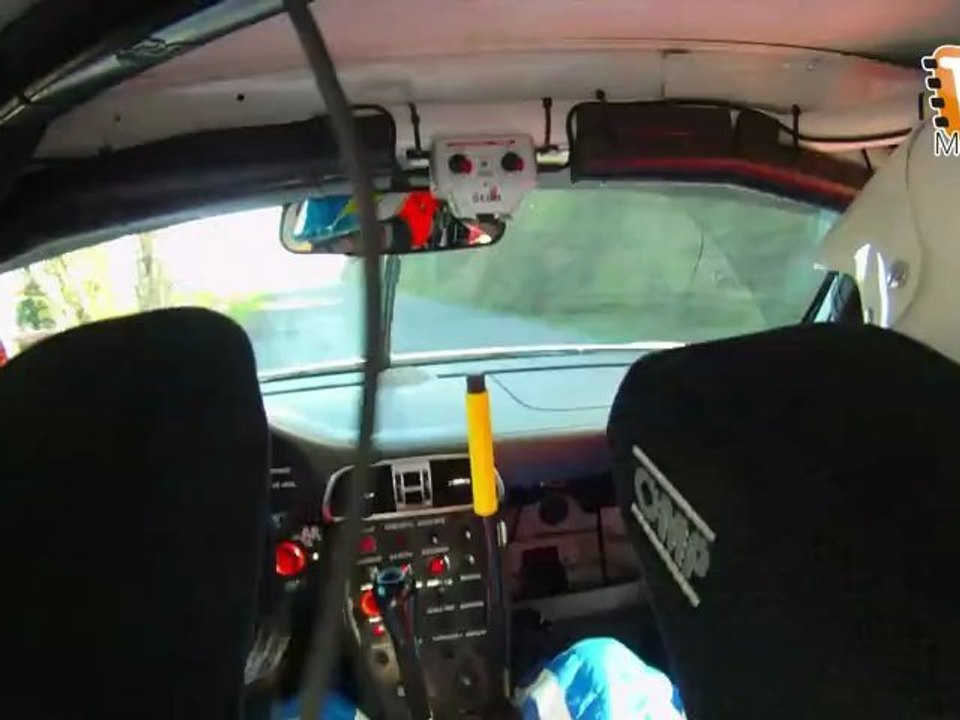 Cámara interior Oscar Palacio (Porche 911 GT3) Subida a la Manzana 2012