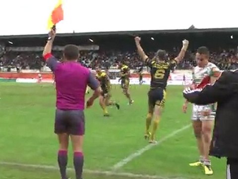 Ils ont réussi le doublé ! L'ASC ramène la Coupe Lord Derby à Carcassonne en battant Pia 14 à 12 :